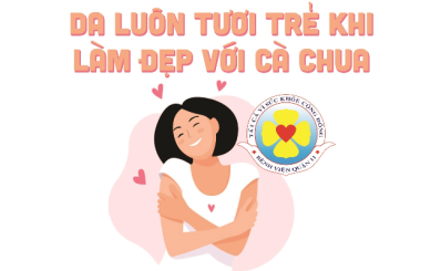 Da luôn tươi trẻ khi làm đẹp với cà chua